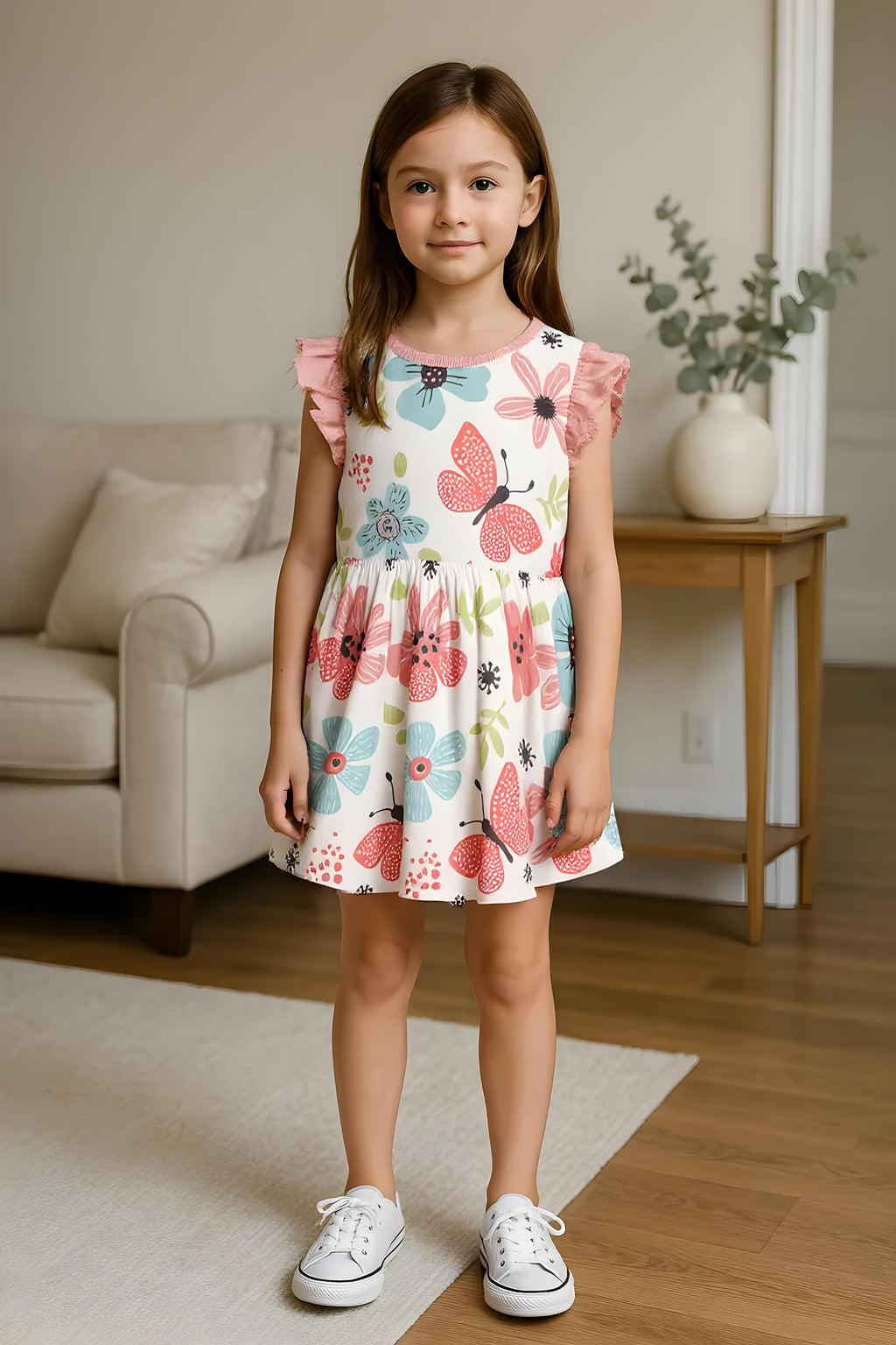Spring Days Ahead Flowy Dress image 0