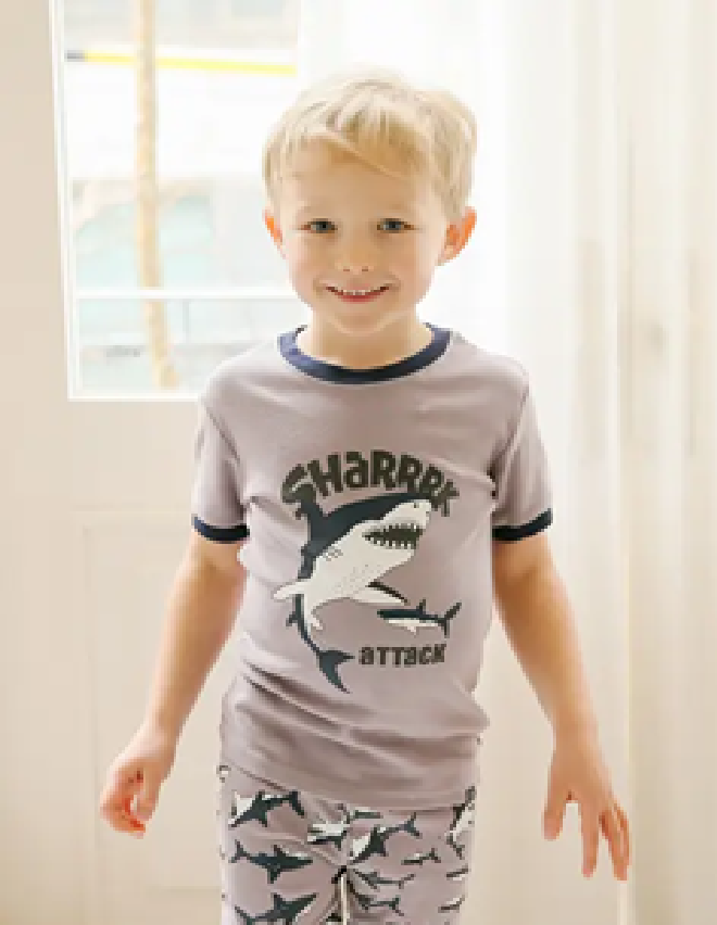Gray Shark PJs image 2